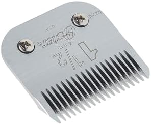 Oster high-carbon steel clipper blade showing precision engineering