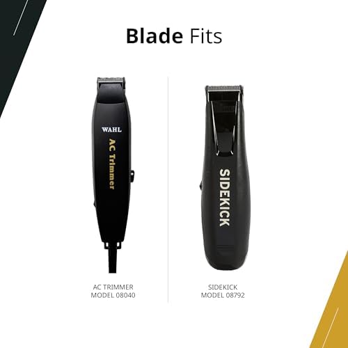 Top view of Wahl professional precision grooming blade