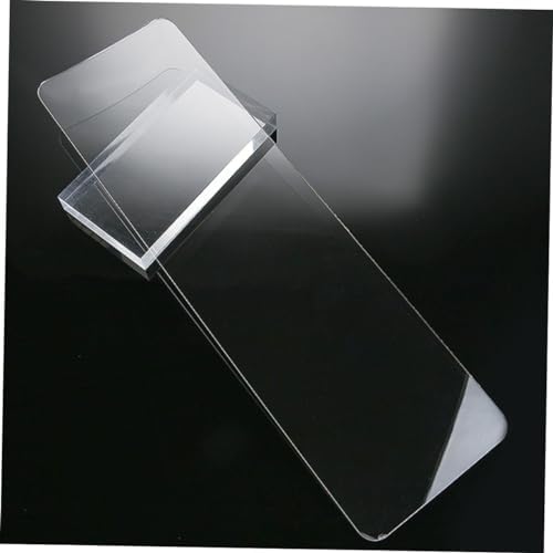 Clear Hair Highlighting Board Dye Paddle 15.70X4.72In Lightweight Acrylic Hair Color Tool for Precise Salon and Home Coloring - Image 3