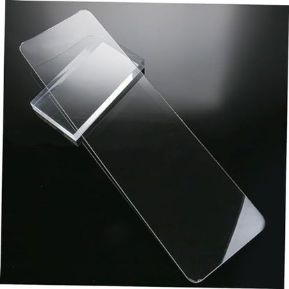 Clear Hair Highlighting Board Dye Paddle 15.70X4.72In Lightweight Acrylic Hair Color Tool for Precise Salon and Home Coloring - Image 3