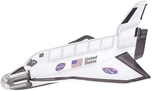 Children assembling lightweight ArtCreativity outer space cosmos flying toys from the 24 pack set.