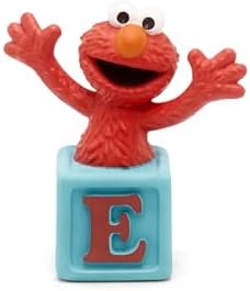 Hand painted Elmo audio figurine close up showcasing authentic product details