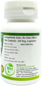 Pure Psoralea corylifolia vegetarian capsules ingredient list and product specifications label