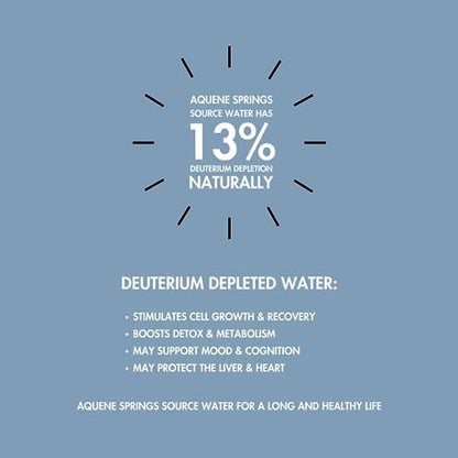 Natural silica source water nutrition label information