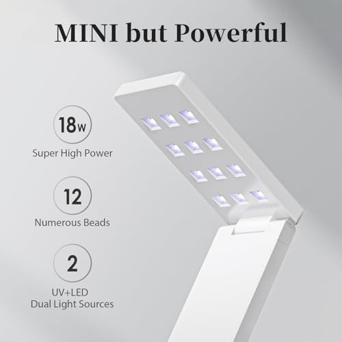 Tipsketch dual wavelength curing lamp processing a gel manicure home use