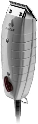 Authentic USA imported Andis Outliner 2 hair clipper displaying the red power switch configuration.