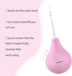 Complete TopQuaFocus kit including pink bulb and four smooth replacement tips.