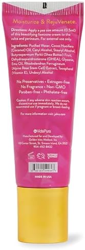 Julva vulva revitalizing cream doctor formulated for menopausal dryness relief