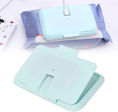 Top-down heating mechanism illustration for baby wipe warmer