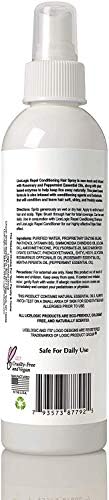 LiceLogic Rosemary Mint conditioning spray for lice prevention and detangling