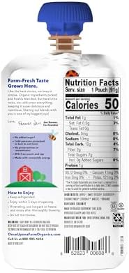 Once Upon A Farm cold-pressed kids snack pouch