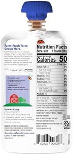 Once Upon A Farm cold-pressed kids snack pouch