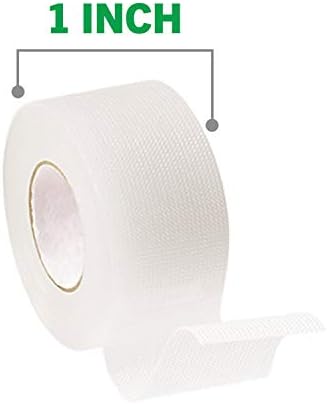 Nexcare flexible clear tape securing a lightweight medical catheter tube safely onto a clean forearm