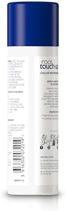 Back view of Clairol Root Touch-Up Dark Brown product packaging