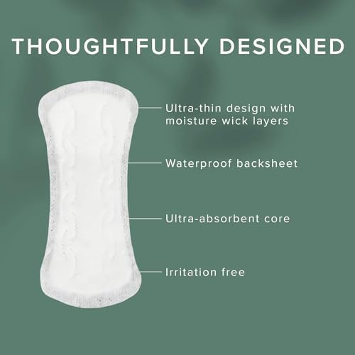 Veeda hypoallergenic cotton liners for daily feminine hygiene