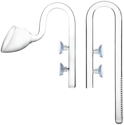 Jardli glass inflow pipe with wide slits