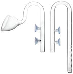 Jardli glass inflow pipe with wide slits
