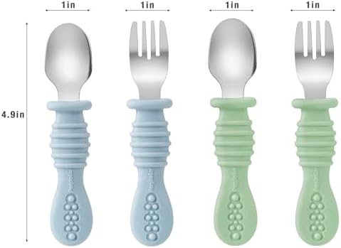 Close up of food grade silicone baby tableware