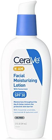 CeraVe AM moisturizer with InVisibleZinc Technology for broad-spectrum UV protection