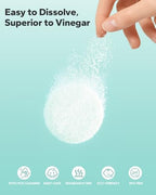 Non toxic citric acid formula cleaning tablets for sterilisers