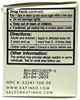 Katinko Ointment packaging showing methyl salicylate and menthol ingredients.