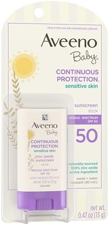 Pediatrician recommended baby mineral sun stick non-greasy non-sticky gentle formula