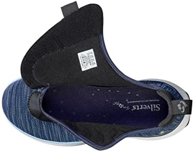 Side profile of Silvert's adaptive footwear for seniors with non-skid safety soles.