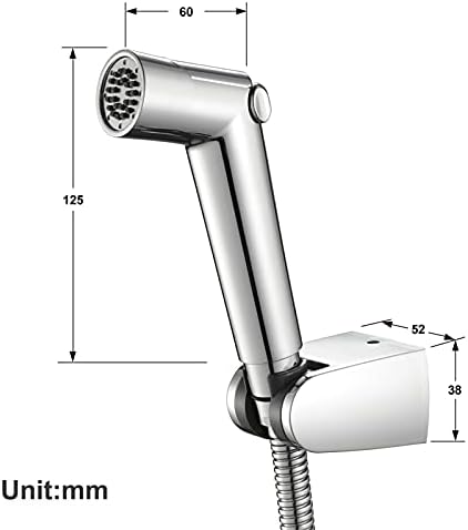 OJJBAVKFQ stainless steel flexible hose and spray nozzle