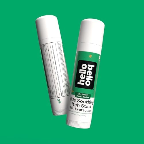 Hello Bello 0.5 Ounce mosquito bite relief stick travel size packaging