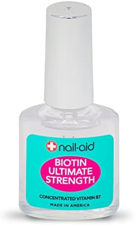 Nail-Aid Biotin Ultimate Strength ingredients label detail