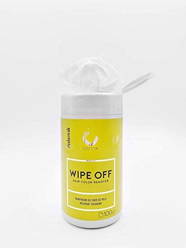 Close up of Colortrak hair color remover wipes texture
