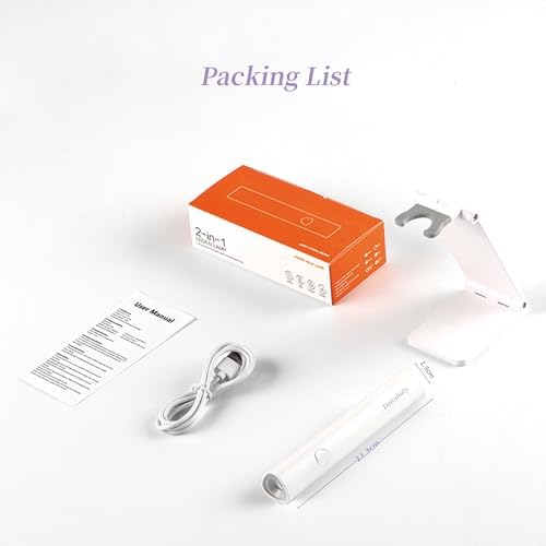 Denabuty mini nail lamp used for applying nail extensions
