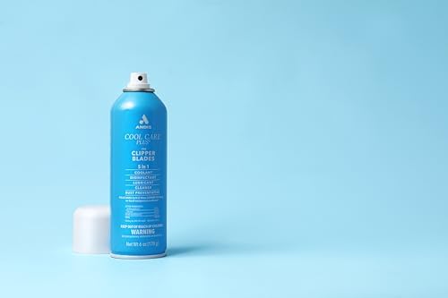 Andis 5-in-1 disinfectant and lubricant spray for pet clippers