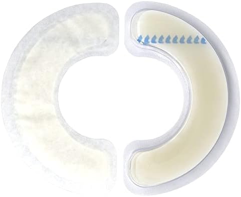 Flexible C shape barrier strips showing contour compatibility for body movement comfort.