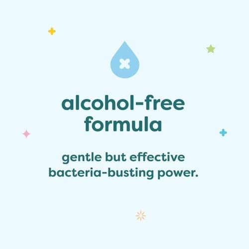 BabyGanics Alcohol-Free Foaming Hand Sanitizer, Pump Bottle, Fragrance Free, 8.45 oz, 3 Pack - Image 5