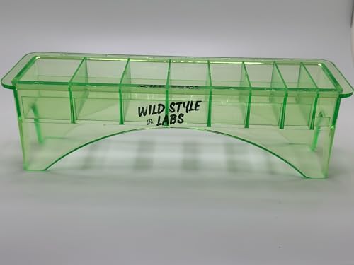 Wild Style LAbs clipper comb storage case arch shaped base close up overview