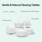 Detailed view of Iagreea natural formula bottle cleaning tablets
