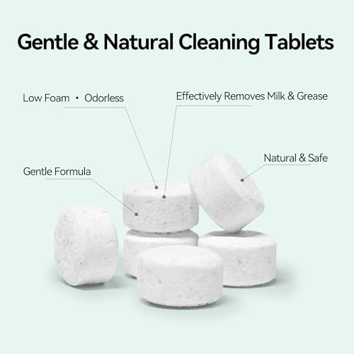 Detailed view of Iagreea natural formula bottle cleaning tablets