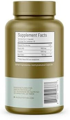 HMS Nutrition bee pollen supplement label and ingredients close up