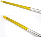 Professional magician holding portable steel magic pocket staff