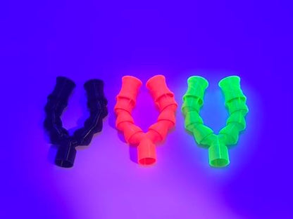 3DReeF dual random flow generator nozzle showing internal kinetic water channeling design
