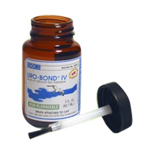 Urocare Uro-Bond III Silicone Adhesive 1.5 Fluid Ounce front view medical skin glue