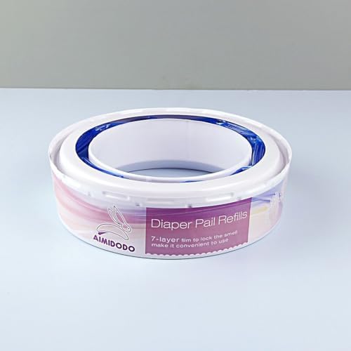 Ruzako diaper pail refills 7 layer film close up