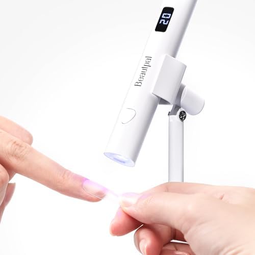 Larvall Beautpal mini nail dryer with magnetic stand extended