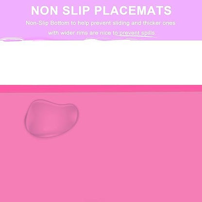 Mudocp heat resistant kids table protector being washed in sink