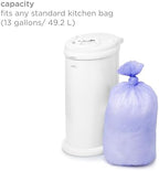 Ubbi unscented plastic bags textured material view