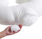 Nivava Baby nursing pillow with removable cover isolated on white background
