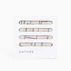 Gathre micro baby changing mat used on a nursery changing table