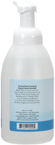 ForPro Professional Collection Alcohol-Free Foaming Instant Hand Sanitizer, Moisturizing, Dye and Fragrance Free Sanitizer, 20 Fl Oz - Image 4