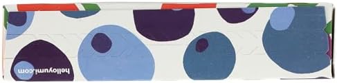 Top view of premium USA imported organic baby food snack bar box packaging